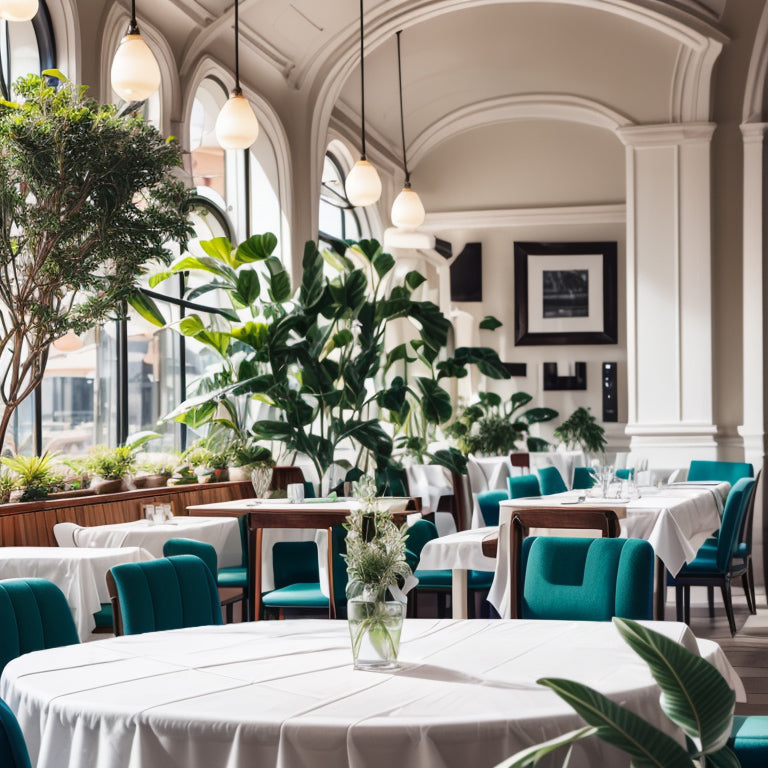 Inviting Restaurant Interior | ICQR - Unique QR Codes