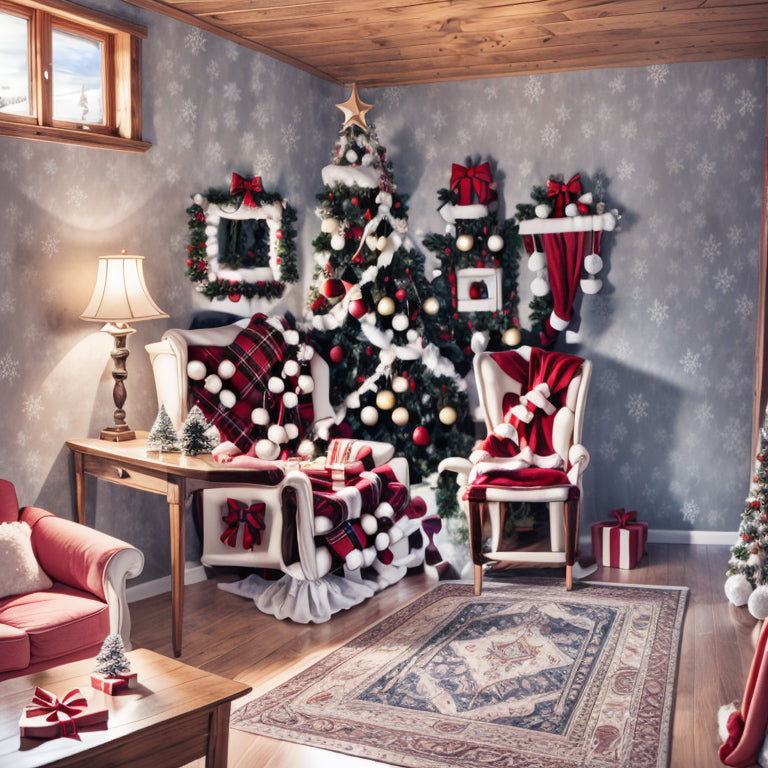 A Room Transformed for the Winter Holidays