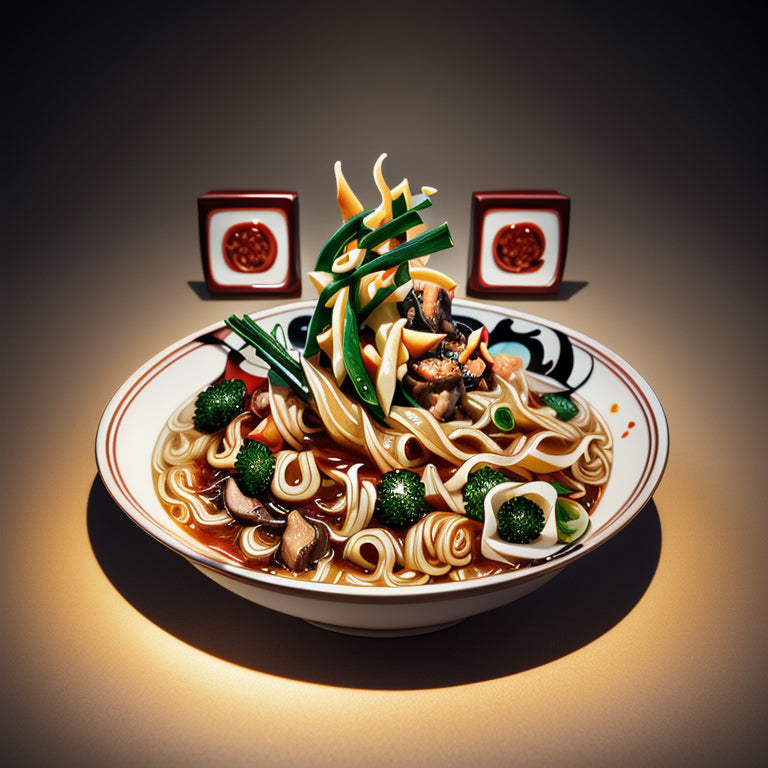 A Symphony of Tasty Noodles with Vegetables