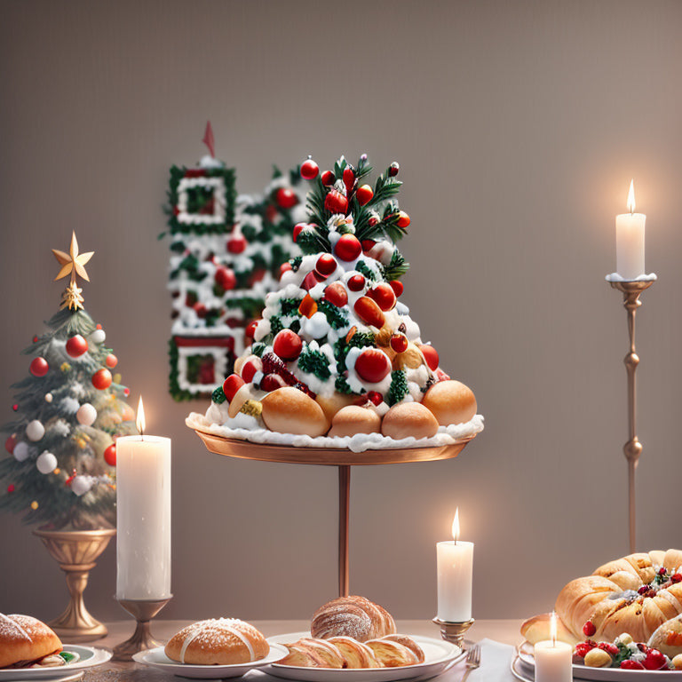 Adorning the Table with Festive Decorations