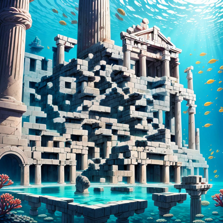 Majestic Underwater Temple