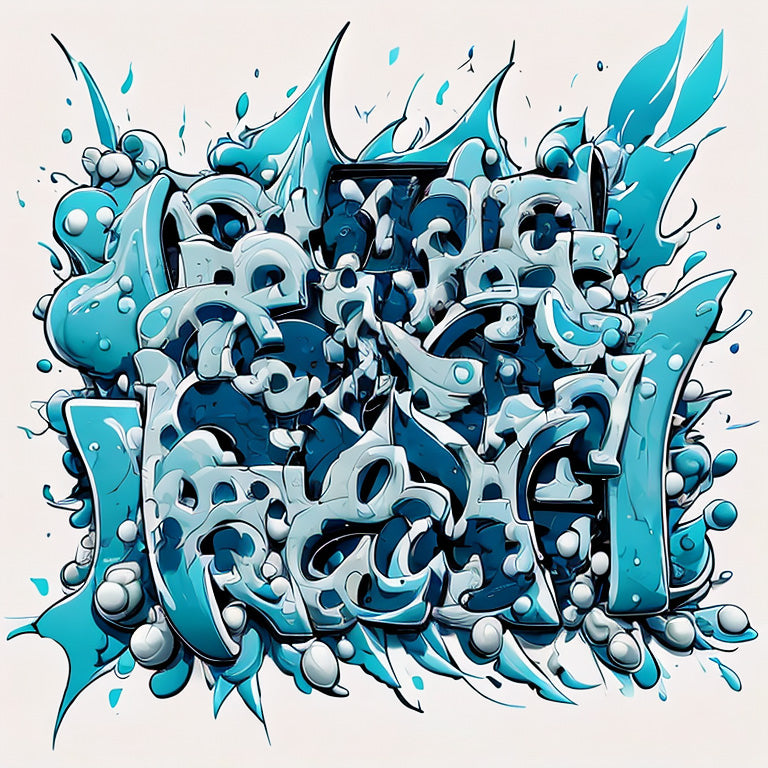 Code Graphiti Graffiti 001 | ICQR - Artistic QR Codes