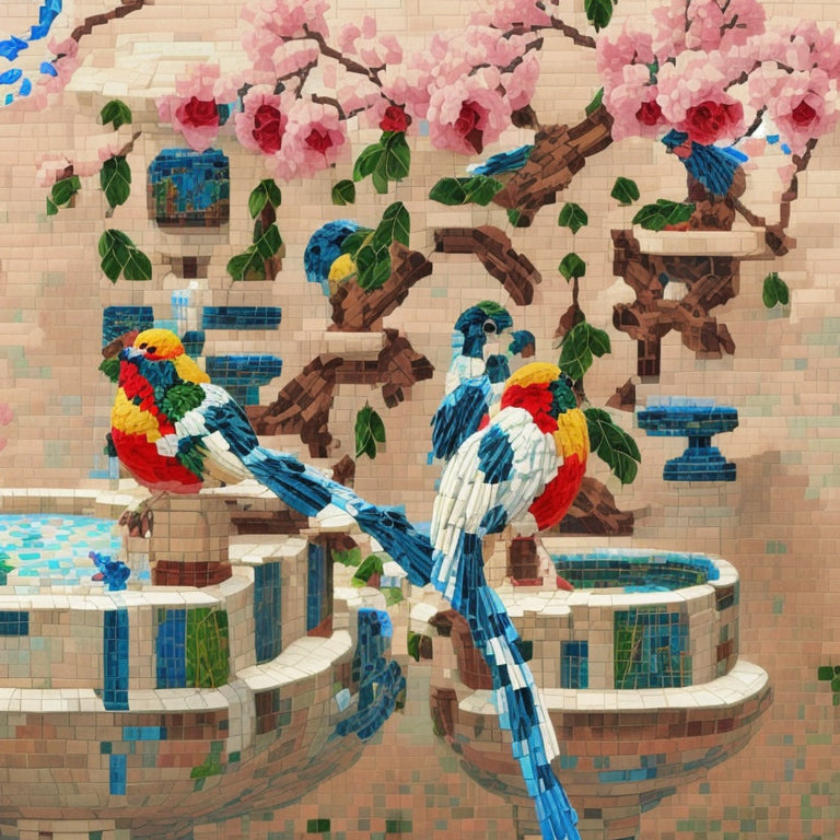 Avian Mosaic Oasis