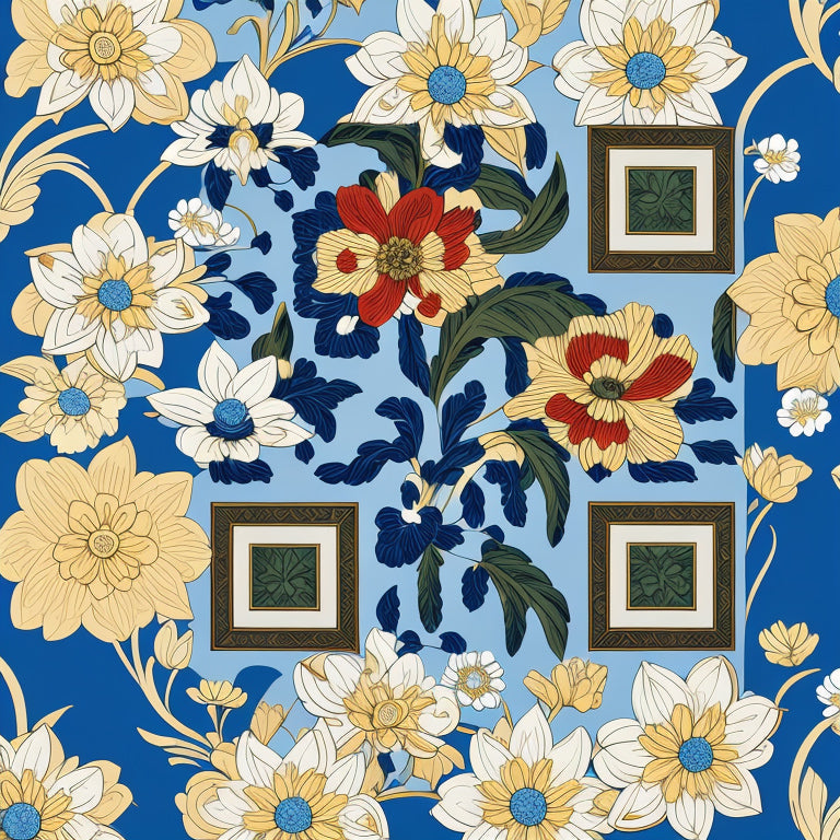 Floral Fantasy Garden Pattern