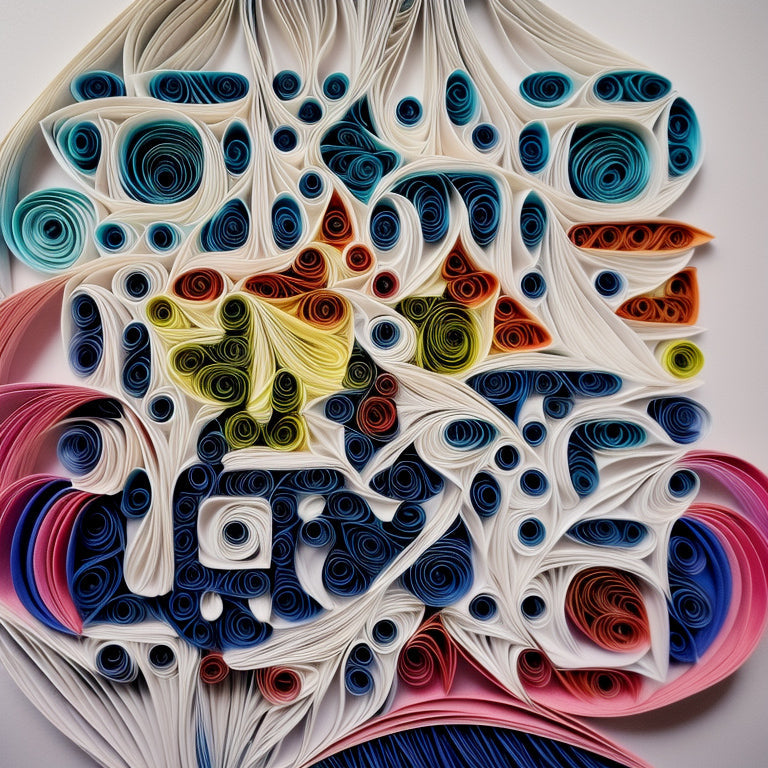 Colorful Paper Quilling Art