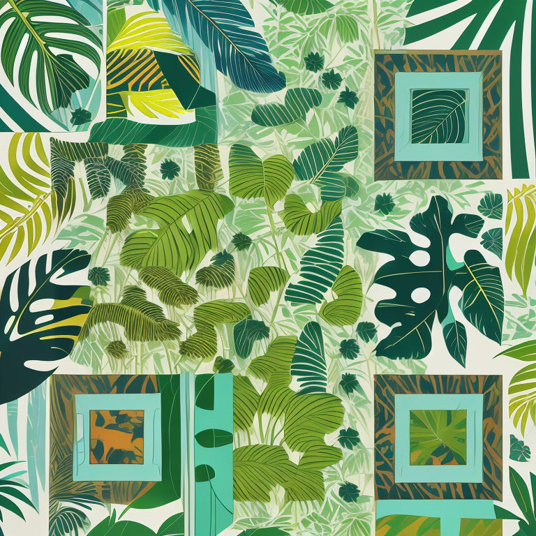 Tropical Leaves Pattern