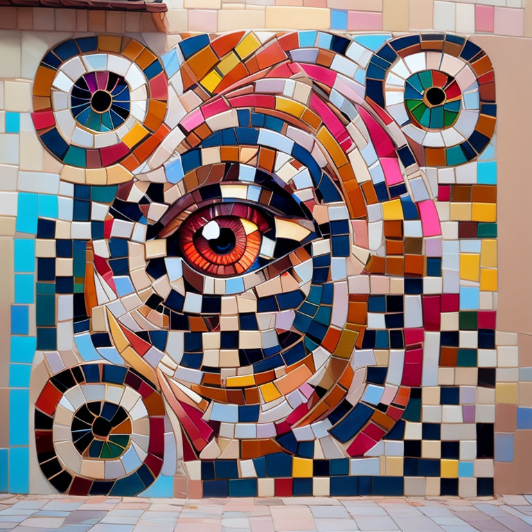 Abstract Eye Art in Full Color