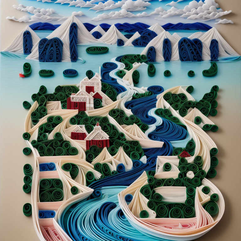 Landscape Quilling