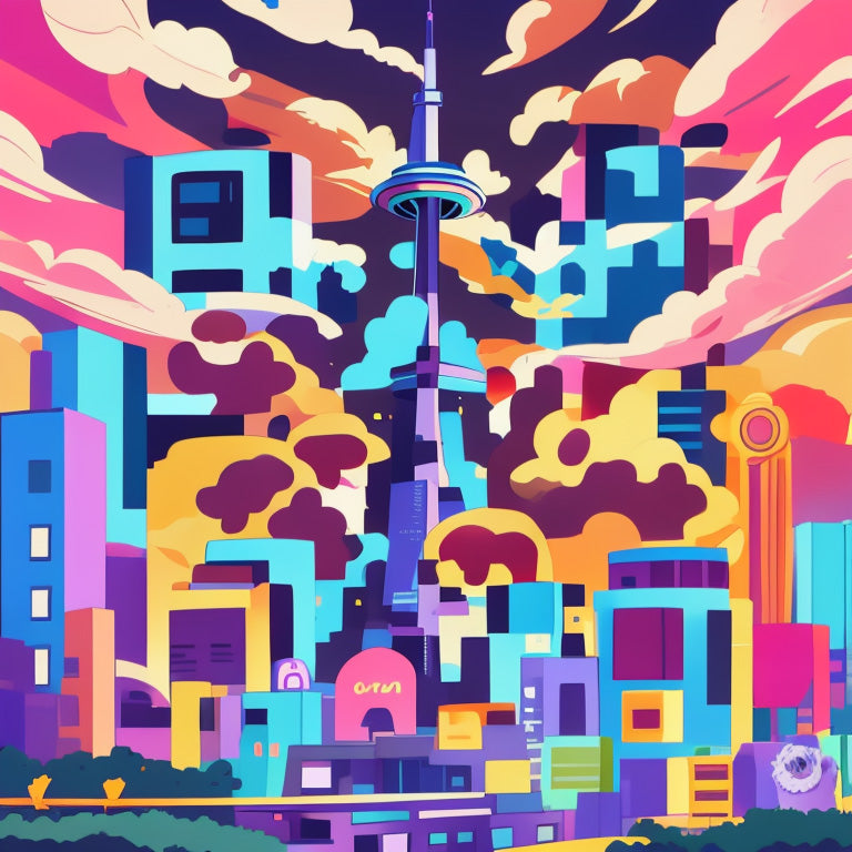 CN Tower | ICQR - Crafted QR Codes