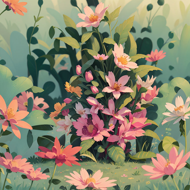 Pink Palette Flowers Oasis