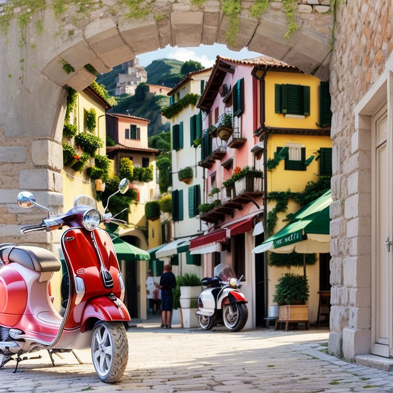 A Beautiful Street in Italy