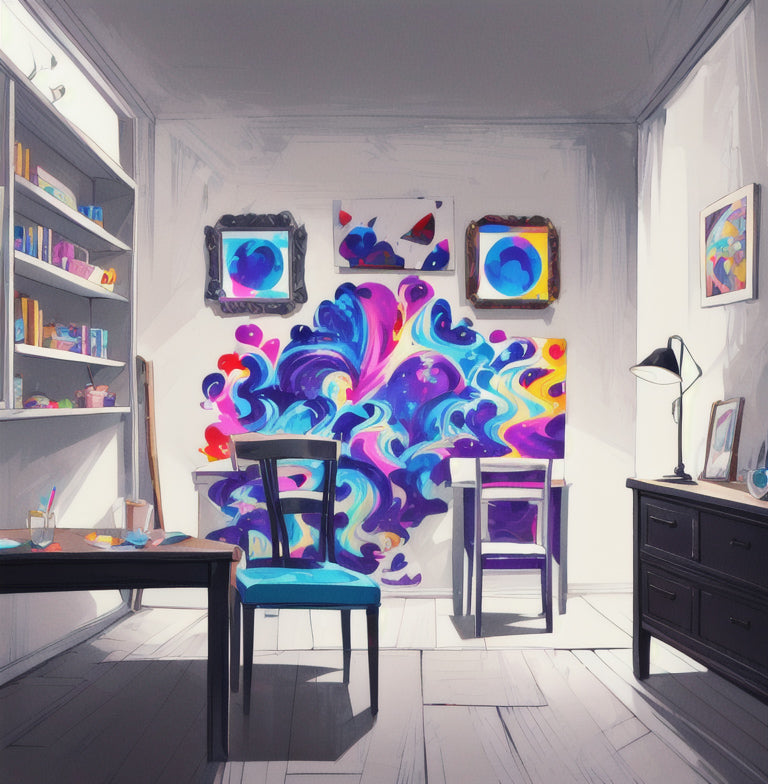 Brightly Designed Room