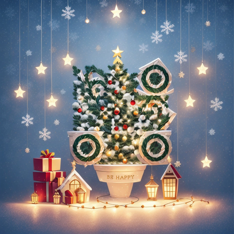 Christmas Tree Postcard