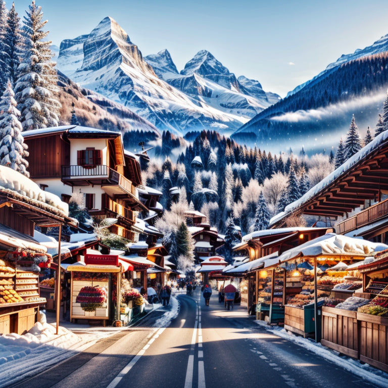 Winter Market in Switzerland