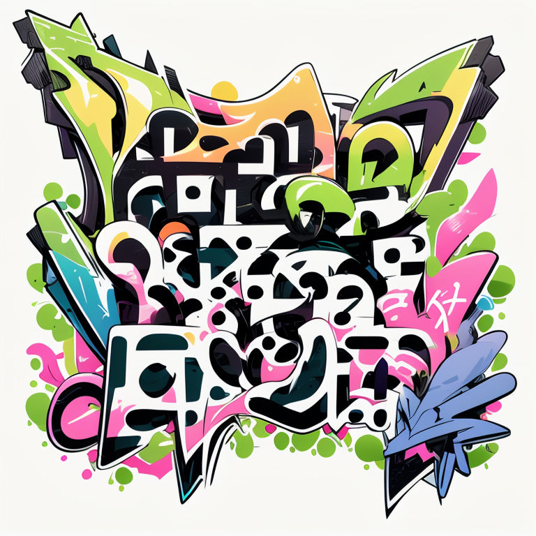 Code Graphiti Graffiti 032 | ICQR - Unique QR Codes