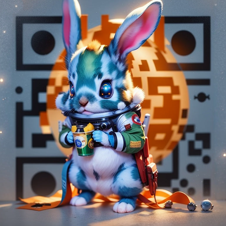 Very Cute Space Rabbit